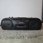 Panasonic RX-FS430 VINTAGE STEREO RADIO CASSETTE RECORDER  Tested