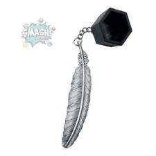 Silver Feather Chalk Holder For KAMUI ROKU Billiards Pool Pocket Chalker Gift