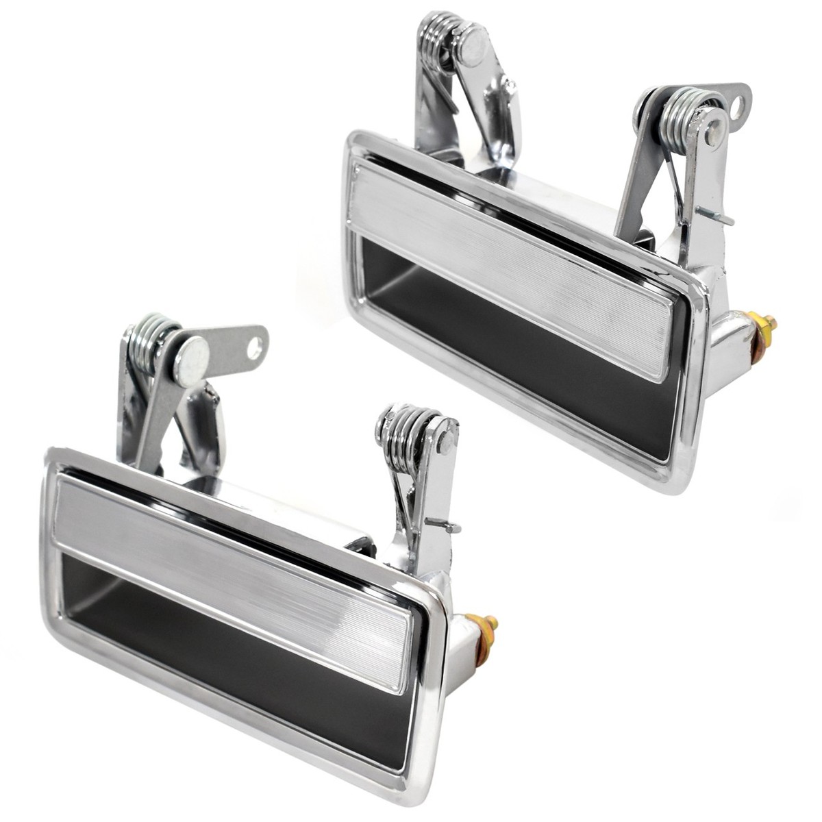 Outside Door Handle PAIR Chrome 1971-1973 Mustang | eBay