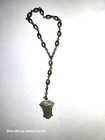 VINTAGE RELIGIOUS INFANT OF PRAGUE CHAPLET METAL BEAD ROSARY — photo 2