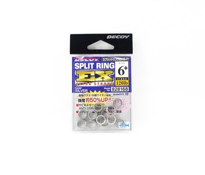 Decoy R-11 Split Ring EX Extra Strong Size 6+ (8168)