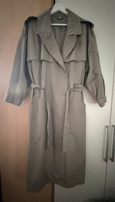 Together! / Mantel / Trenchcoat / Gr. 40 / Taupe-Grau / Vintage / Style