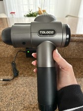 Toloco EM26 Percussion Massage Gun with 10 Massage Heads
