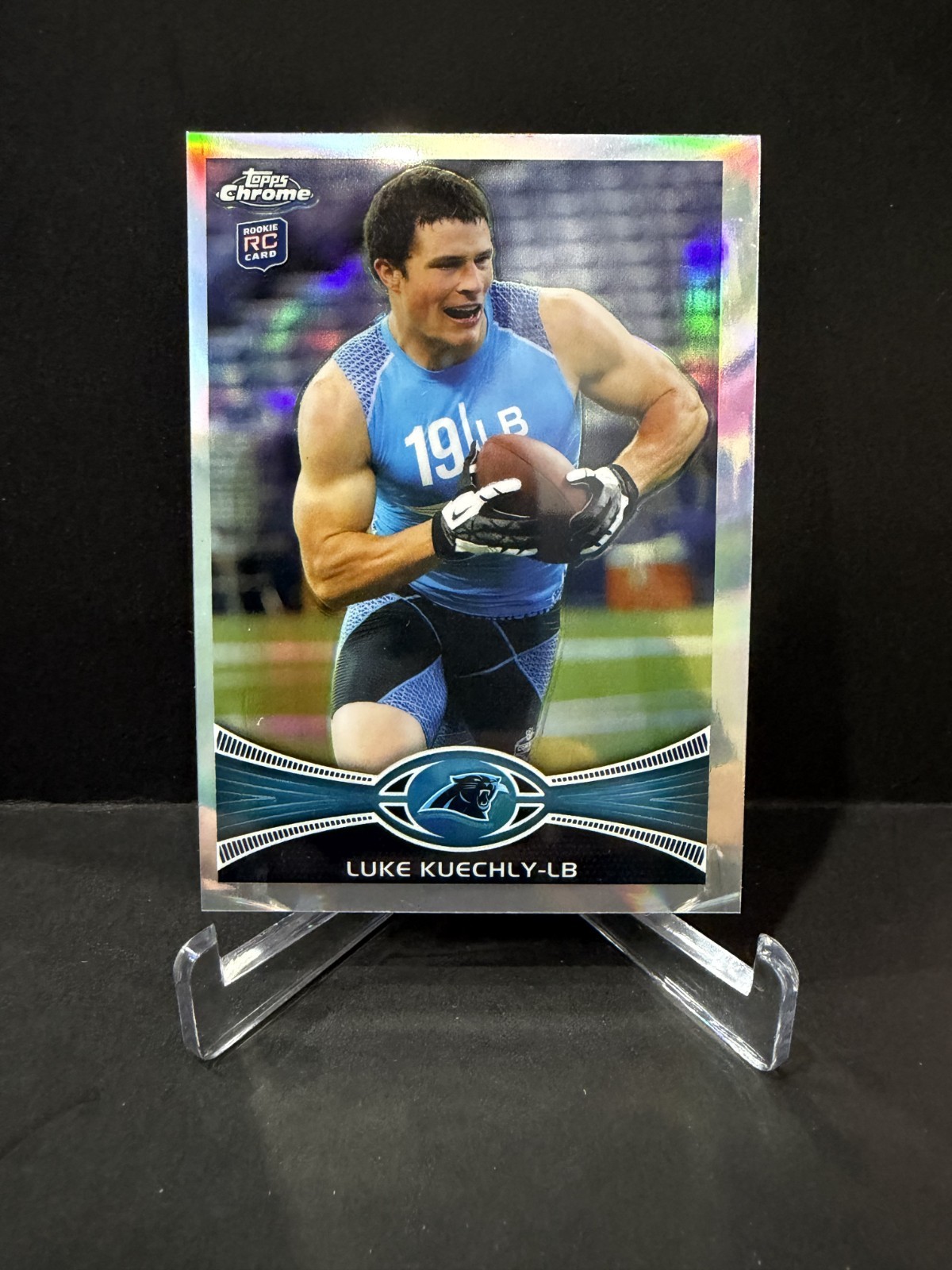 Luke Kuechly Topps Chrome #45 Refractor