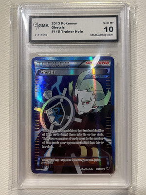 Pokemon Ghetsis 115/116 BW Plasma Freeze Full Art Ultra Rare GMA