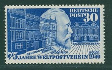 BUND 1949 PLATTENFEHLER Nr 116 X postfrisch (921333)