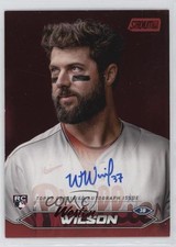 2024 Topps Stadium Club Auto Red Foil 15/50 Weston Wilson #SCBA-WW Auto 2g8