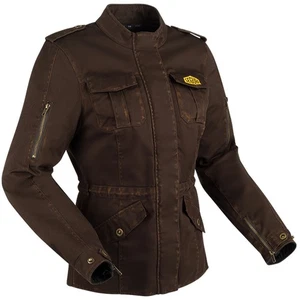 Segura Tabata Ladies Motorbike Motorcycle Textile Jacket Brown