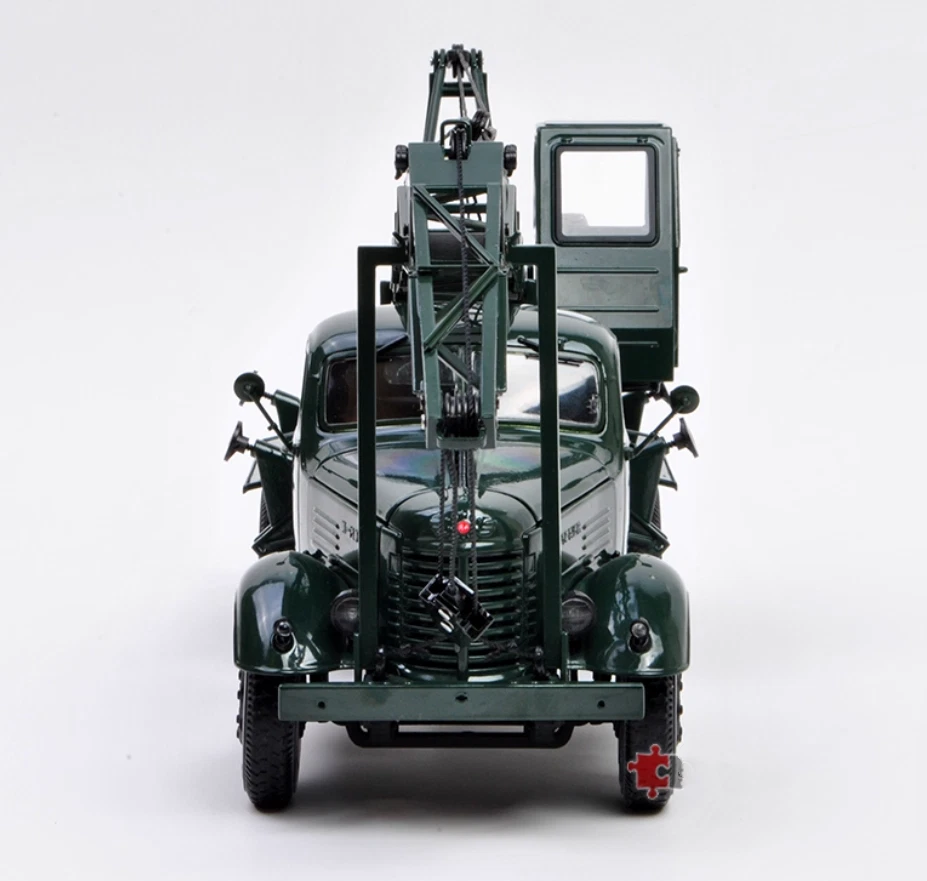 Grúa móvil Jiefang CA10 1956 1:24 28 CM CONSTRUCCIÓN VEHÍCULO MÁQUINA MODELO FUNDIDO A PRESIÓN Foto 4 de 4