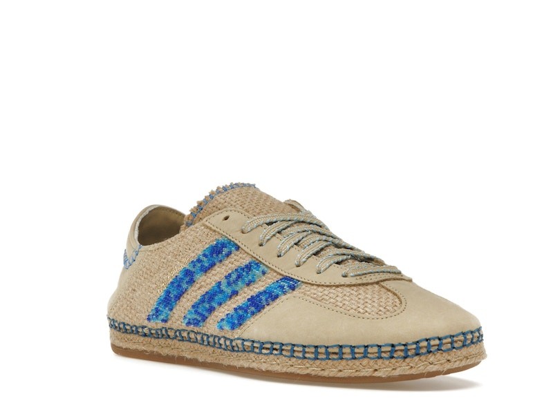 Size 10 - CLOT x adidas Gazelle Linen Khaki Light Blue for sale