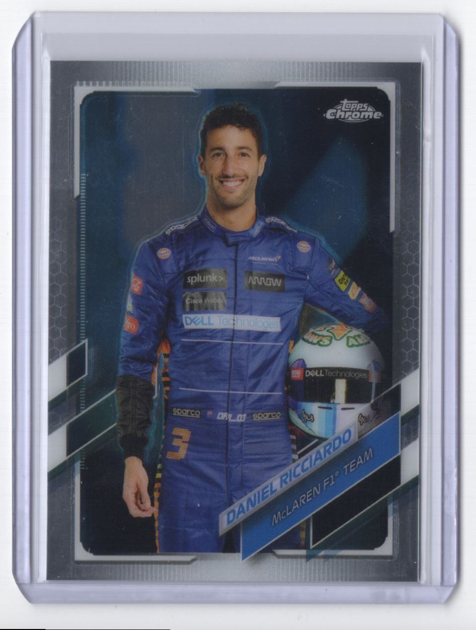 2021 Topps Chrome Formula 1 Daniel Ricciardo McLaren F1 Team #5