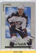 2023-24 Skybox E-X 2000 Rookies White Rainbow Credentials Adam Fantilli READ a2e