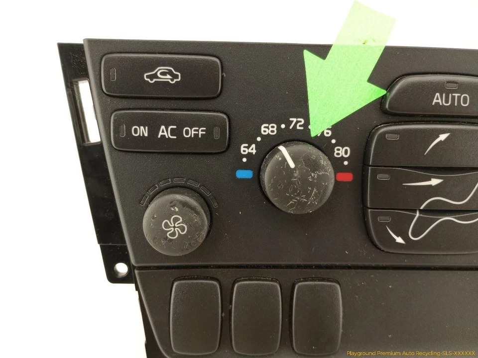 Volvo XC70 V70 HVAC Air Conditioning AC Climate Control Switch Fits 2005-2007 05 - Image 2 of 4