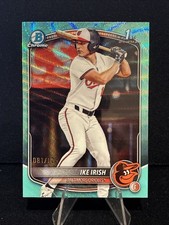 2025 Bowman Draft Chrome-Ike Irish #BDC-16 Aqua Wave Refractor 81/125