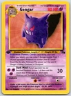 POKEMON FOSSIL GENGAR 20/62 RARE 1ST EDITION HP
