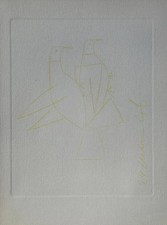 Pablo PICASSO: Le Due Colombe, ACQUAFORTE, 1952