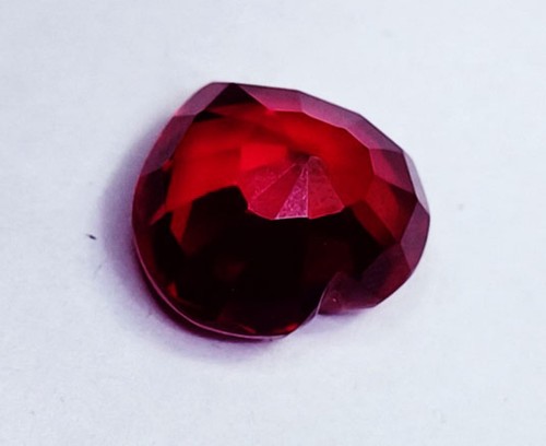 Natural Red Ruby Excellent Heart Shape 8.75 Ct Certified Loose Gemstone On eBay - Picture 6 of 7