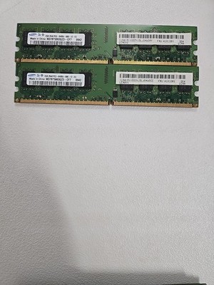 Samsung 2GB DIMM DDR2 SDRAM Memory (M378T5663DZ3-CF7) #4GB Kit#