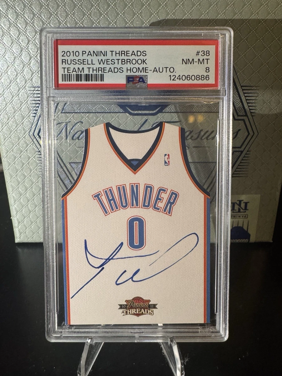 Russell Westbrook Basketball Autographed Sports Trading Cards for