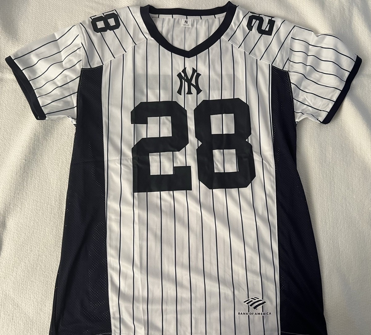 NY YANKEES FOOTBALL JERSEY AUSTIN WELLS SGA XL BASEBALL DOMINICAN
