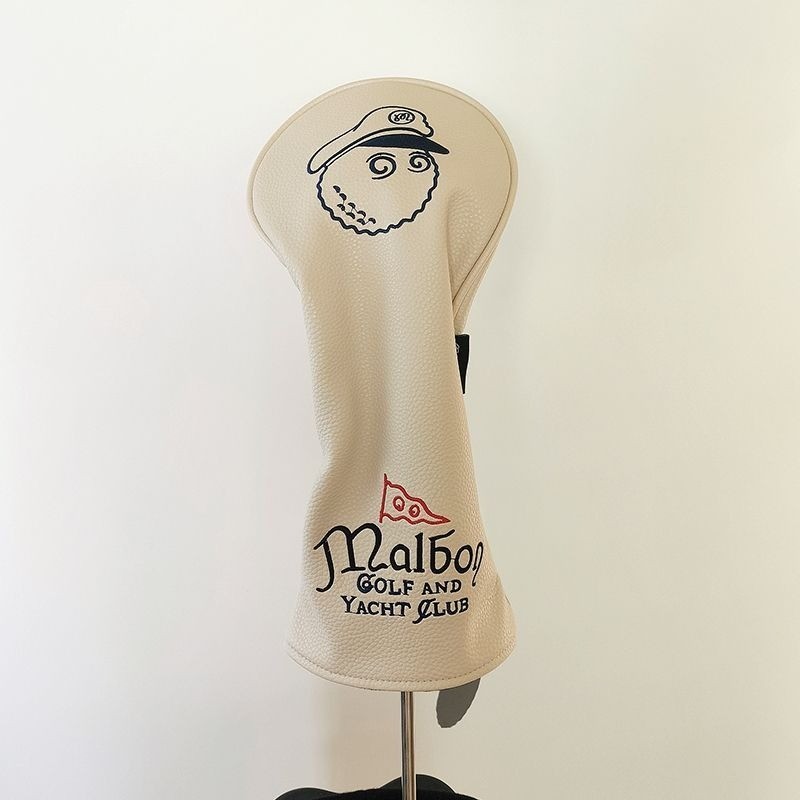 Malbon Golf Head Cover Set of 5 (1W+FW+UT+Ping+Mallet Putter