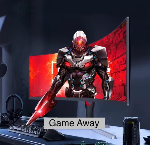 4K Gaming Display 34 Inch Curved - Picture 2 of 4