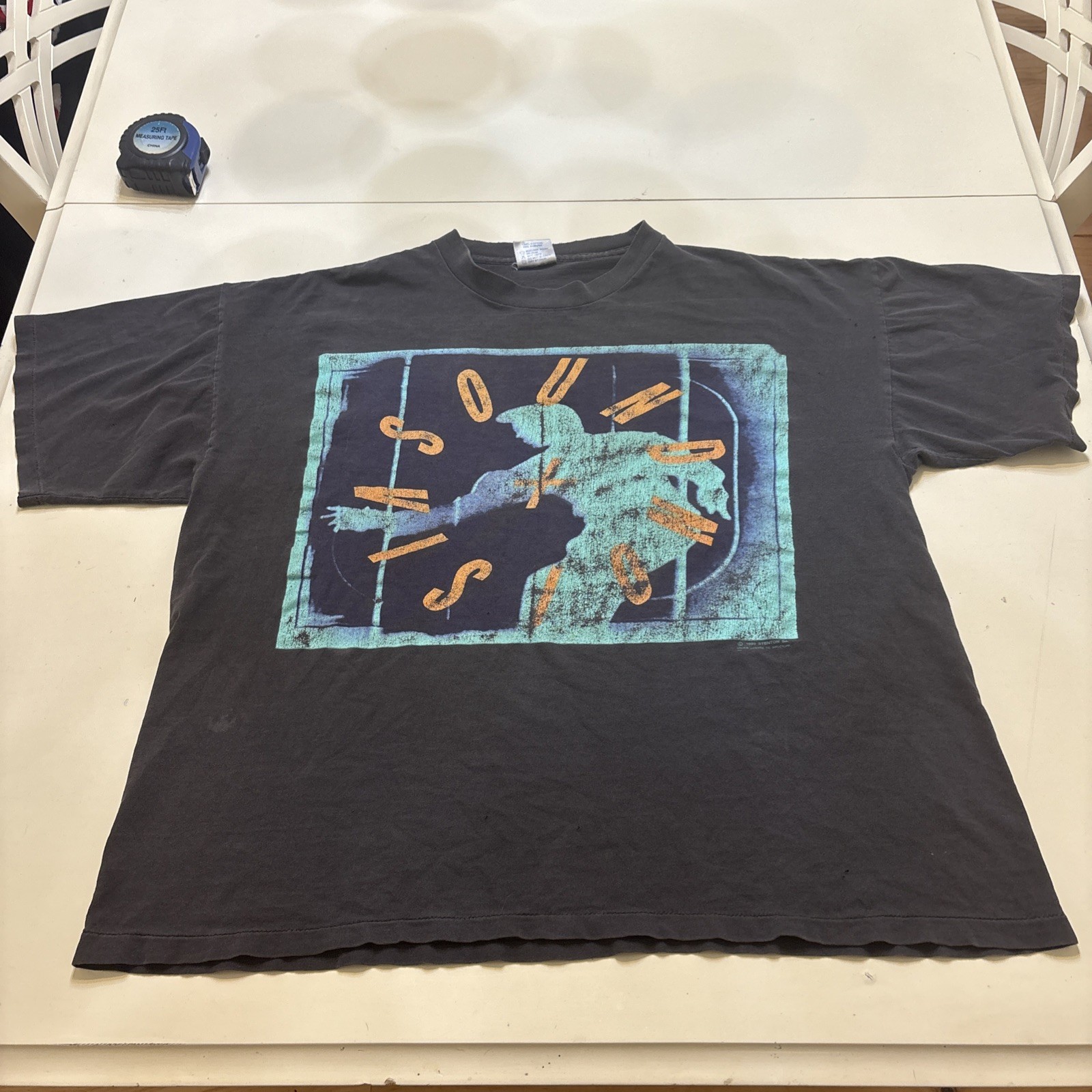 vintage David Bowie sound vision tshirt 1990