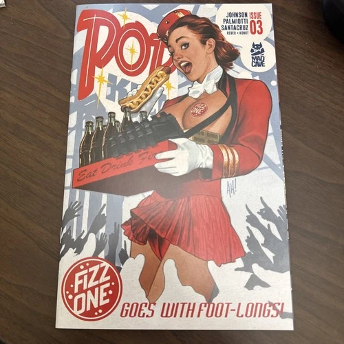 Pop Kill #3 CVR B Adam Hughes Variant Mad Cave 2025