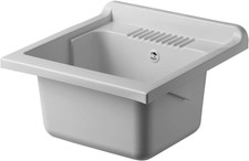 Vasca in Resina Ricambio Lavatoio 60X60 Cm Compatibile Con Diversi Lavatoio
