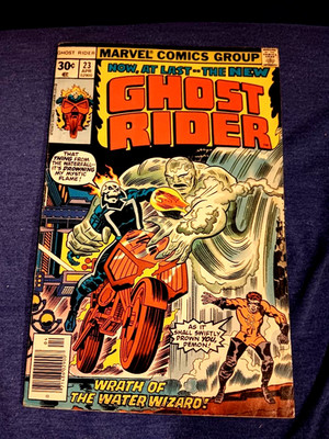 GHOST RIDER #23  1977  Jack Kirby,  free Shipping