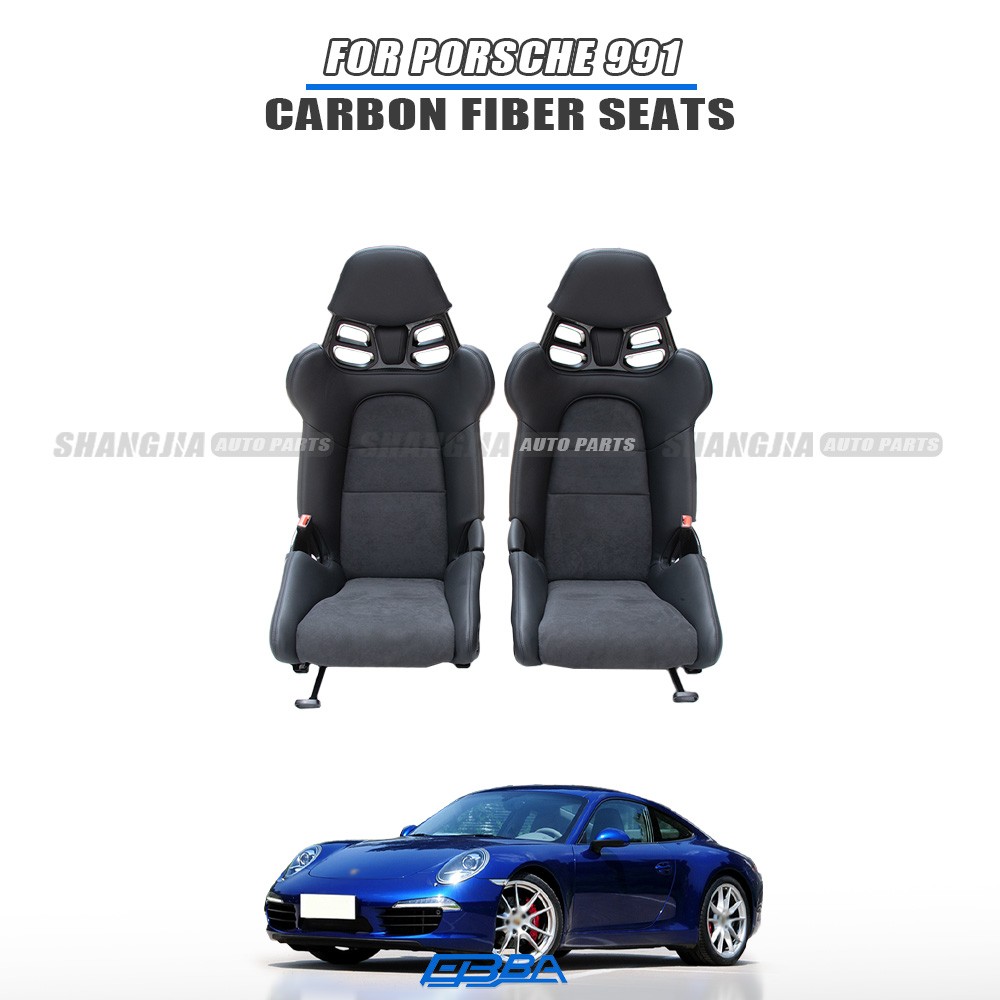 Universal Carbon Fiber Seat Bracket Fit Porsche 991GT3 RS Panamera Taycan Custom