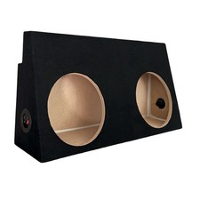 2001-2006 Chevy Silverado 1500 Crew Cab Dual 10  Sealed Sub Box Enclosure
