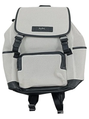 Michael Kors Sac à dos Femmes Blanc Cuir Perforé Urbain - Photo 1/3