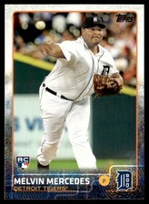 2015 Topps Melvin Mercedes Rookie Detroit Tigers #484