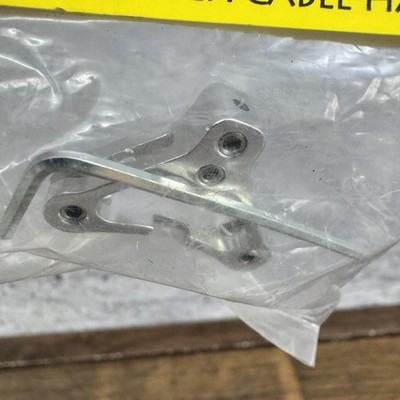 Vintage Avid Tri Dangle Cantilever Brake Cable Hanger NOS Silver 