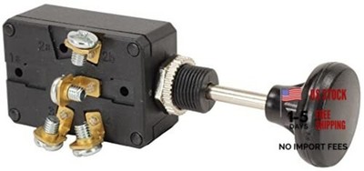 Fastronix 30 Amp 3 Way Universal Push/Pull Switch 
