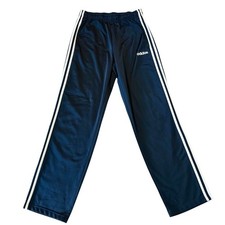 Men's Adidas Jogger Sweatpants Size M Medium Navy Blue White 2-Stripes Athletic