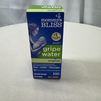 Mommy's Bliss GRIPE WATER Original Infant Gas Relief, 4 fl oz - 12/26