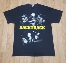 Vintage RARE Backtrack Hardcore Band NYHC Shirt Size Men’s Large