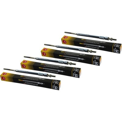 4x NGK Glühkerzen für Ford S-Max WA6 2.2 TDCi Land Rover Freelander FA_
