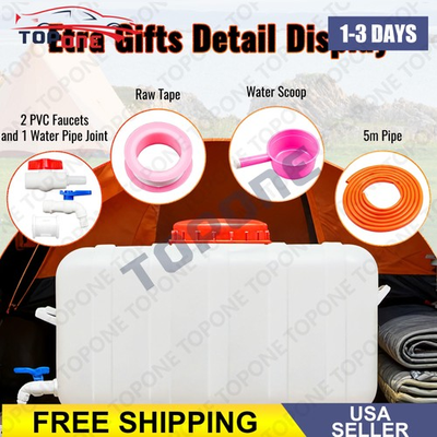 #ad #ad Portable Water Tank With Spigot and Hose For Camping amp; Emergency ﻿Preparedness $180.99