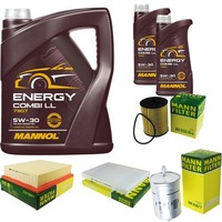 Mann Inspektionspaket 7L Mannol Energy 5W-30 FüR VW Golf III 2.8 VR6 2.9 Vento