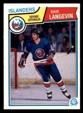 1983-84 O-Pee-Chee - Dave Langevin #11 NM/MT