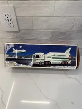 New Hess Toy Truck and Space Shuttle with Satellite 1999 729071019994