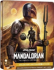 The Mandalorian: The Complete First Season (Steelbook) [New 4K UHD Blu-ray] St