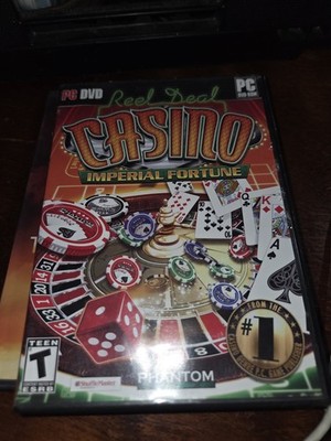 Real Deal Imperial Fortune PC DVD Casino Computer Game phantom with manual~ #140