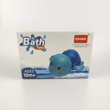 Bath toys for toddlers 1-4, wind-up swimming turtle water pool toys, 3 pack