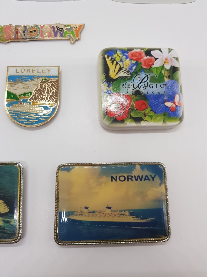 Various Vintage Fridge Mixed Job Lot Bundle x10 Travel