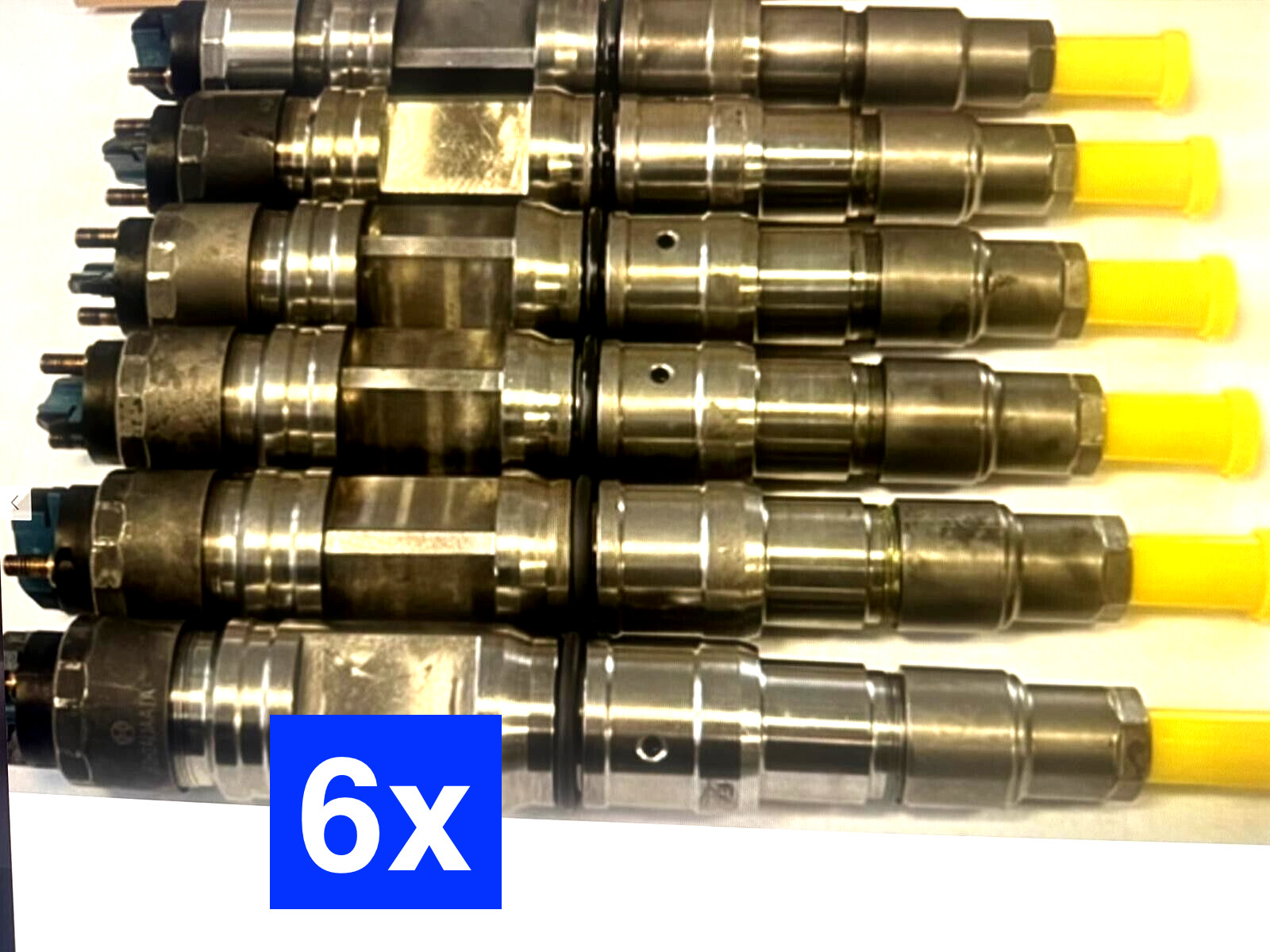 6 x Einspritzdüse 0445120420 für MAN TGS TGX D2676LF51-D2676LF68