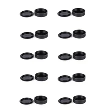 10pcs Body Front Cover +Rear Lens Cap for M42 42mm Lens SLR DSLR Camera Body